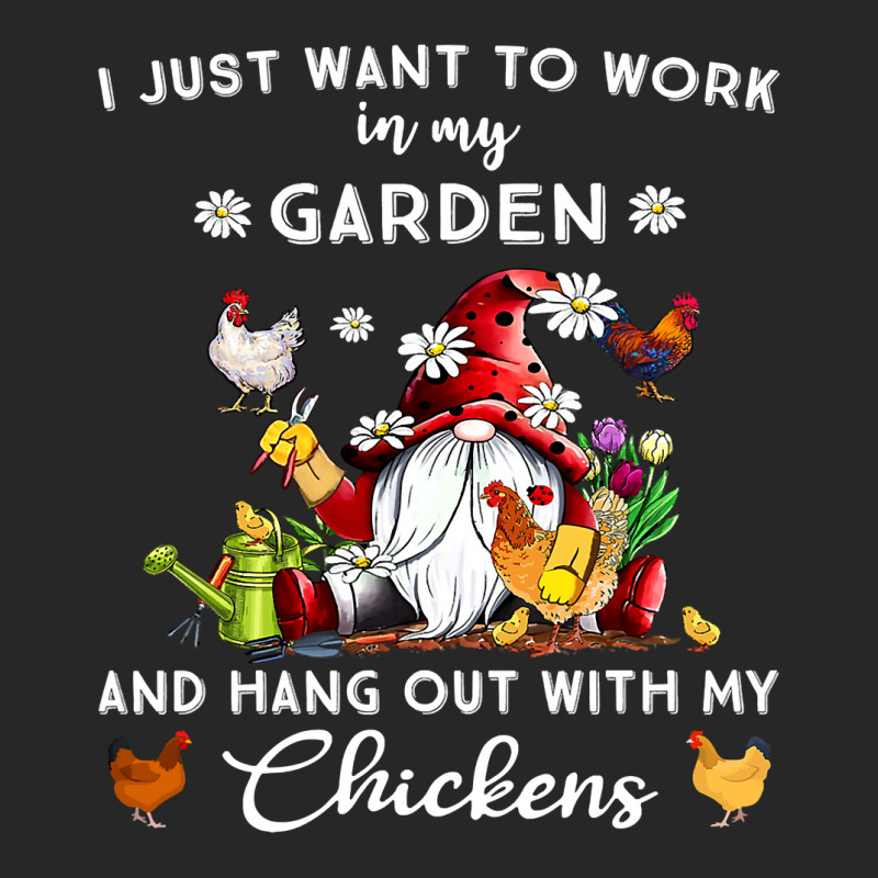 Chicken Chick I Just Want To Work In My Garden And Hang Out Chicken Gn Women's Pajamas Set by AURRADILLARD | Artistshot