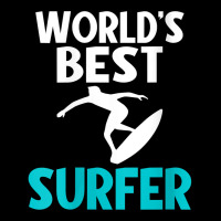 Womens Worlds Best Surfer Wake Surfer V Neck T Shirt Adjustable Cap | Artistshot