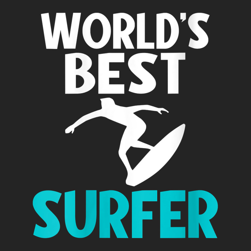 Womens Worlds Best Surfer Wake Surfer V Neck T Shirt 3/4 Sleeve Shirt | Artistshot