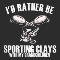 Skeet Trap Unique Id Rather Be Sporting Clays My Grandchildr T Shirt Exclusive T-shirt | Artistshot