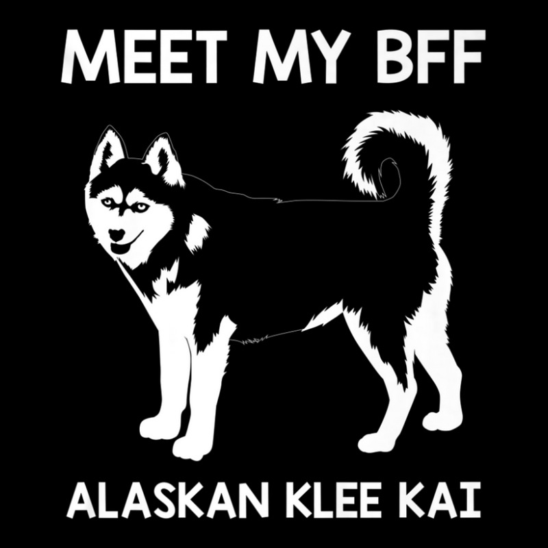 Funny Meet My Bff Alaskan Klee Kai Pet Dog Lover Graphic T-shirt | Artistshot