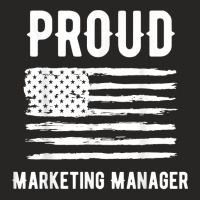 Proud Market Research Analyst Profession American Flag T Shirt Ladies Fitted T-shirt | Artistshot