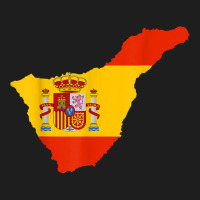 Spain Flag In Tenerife Outline   Tenerife T Shirt Classic T-shirt | Artistshot