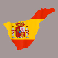 Spain Flag In Tenerife Outline   Tenerife T Shirt Vintage Short | Artistshot