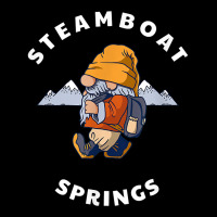 Steamboat Springs Colorado Mountain Hiking Gnome Co Souvenir T Shirt Baby Beanies | Artistshot