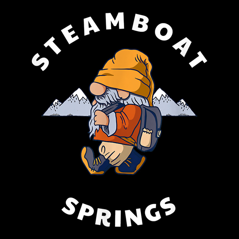 Steamboat Springs Colorado Mountain Hiking Gnome Co Souvenir T Shirt Baby Beanies | Artistshot