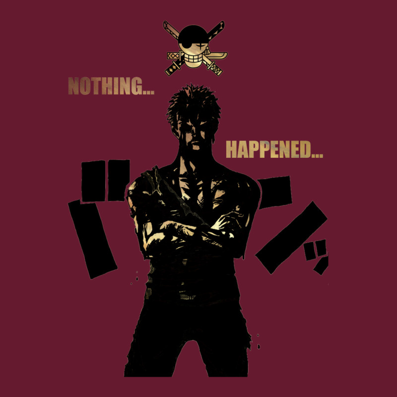 Zoro Nothing Happened Stickers for Sale