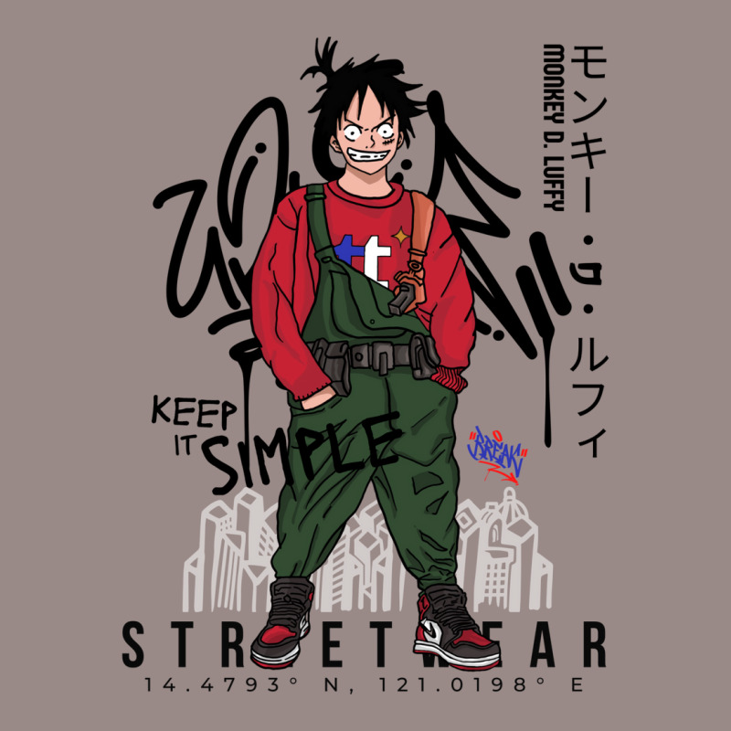 Anime Luffy Strawhat Streetwear Onepiece Vintage T-Shirt by etheletolibq | Artistshot