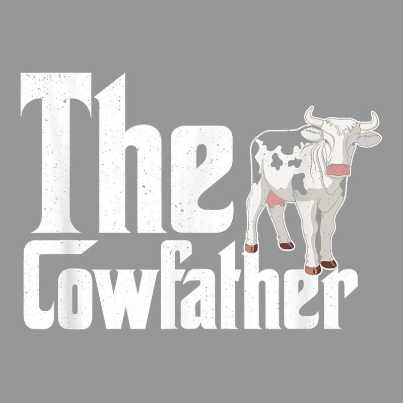 The Cowfather Farmer Farming Farm Animal Cow T Shirt Women's V-Neck T-Shirt by veroniquetour3tz | Artistshot