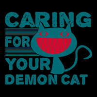 Caring For Your Demon Cat Cat Lightning Kids Cap | Artistshot