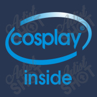 Cosplay Inside Funny Ladies Denim Jacket | Artistshot