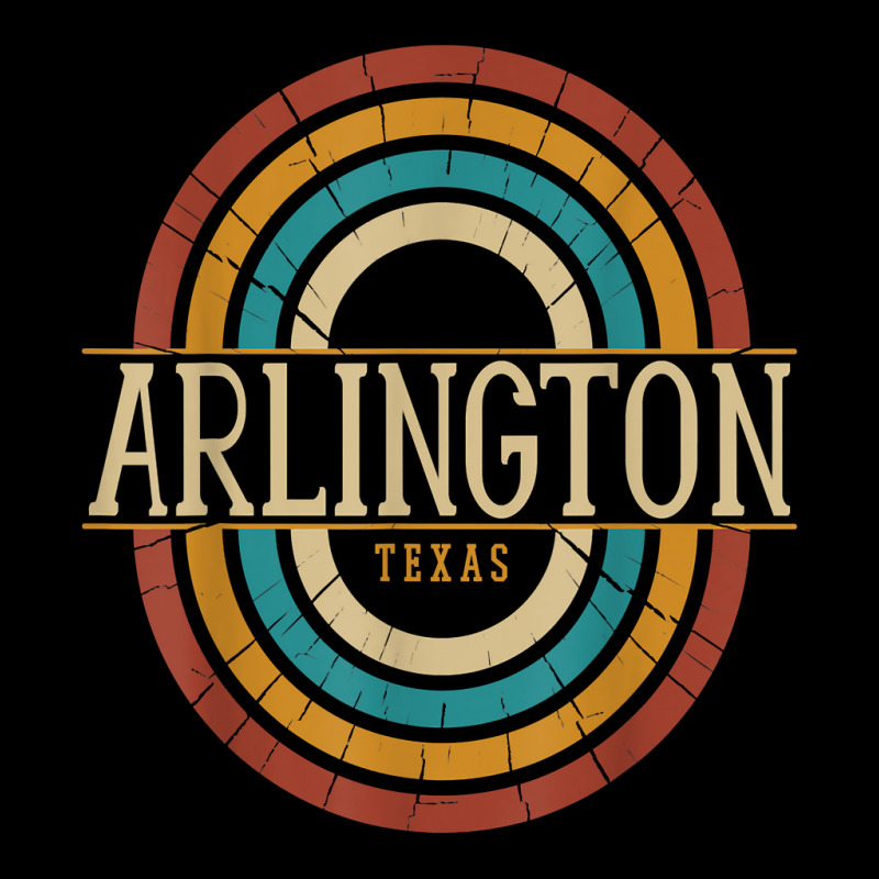 Vintage Retro Arlington Texas Tx Women Men Souvenirs T Shirt Zipper Hoodie by calvinittgos | Artistshot