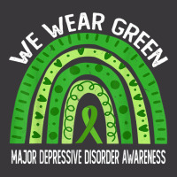 We Wear Green For Major Depressive Disorder Awareness T Shirt Ladies Curvy T-shirt | Artistshot