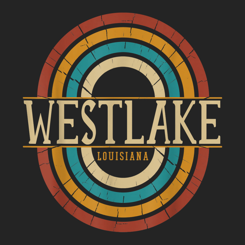 Vintage Retro Westlake Louisiana La Women Men Souvenirs T Shirt 3/4 Sleeve Shirt by hyong5i4 | Artistshot