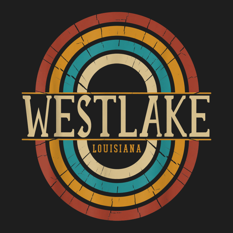 Vintage Retro Westlake Louisiana La Women Men Souvenirs T Shirt Classic T-shirt by hyong5i4 | Artistshot