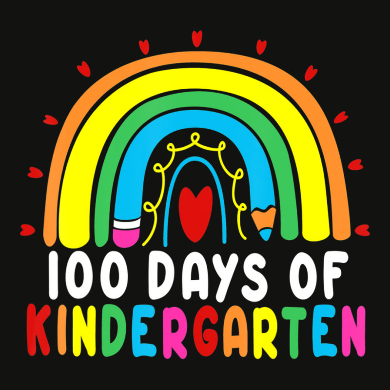 Trending 100 Days Of Kindergarten Rainbow 100th Day School Teacher Scorecard Crop Tee by Ricarda Petrie | Artistshot