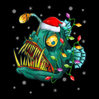 Anglerfish Xmas Lighting Reindeer Hat Anglerfish Christmas T Shirt Graphic T-shirt | Artistshot