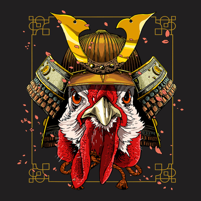 Chicken Chick Samurai Chicken Warrior Samurai Lovers Women Men 211 Roo T-shirt | Artistshot