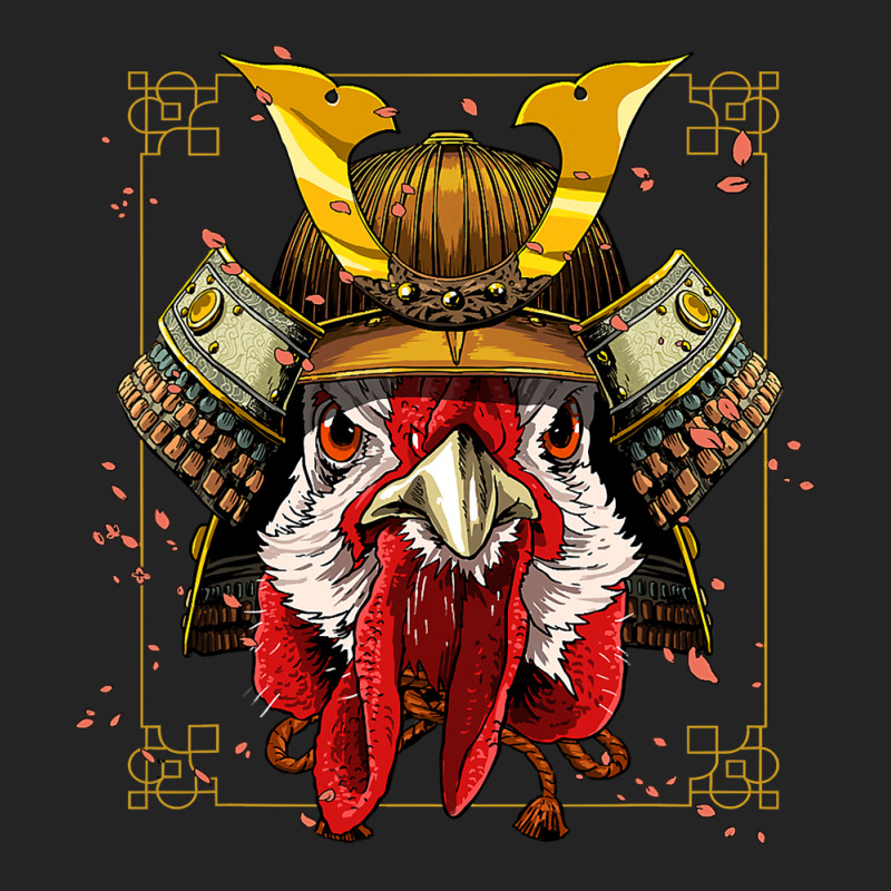 Chicken Chick Samurai Chicken Warrior Samurai Lovers Women Men 211 Roo 3/4 Sleeve Shirt | Artistshot