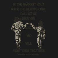 In The Darkest Hour When The Demons Come Call On Me Brother And We Wil Hoodie & Jogger Set | Artistshot