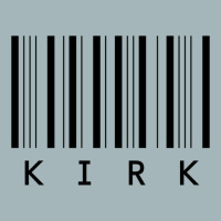 Kirk Barcode Black Text Unisex Sherpa-lined Denim Jacket | Artistshot