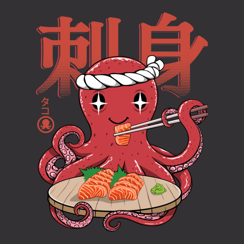 Octopus Sashimi Kawaii Vintage Hoodie And Short Set | Artistshot