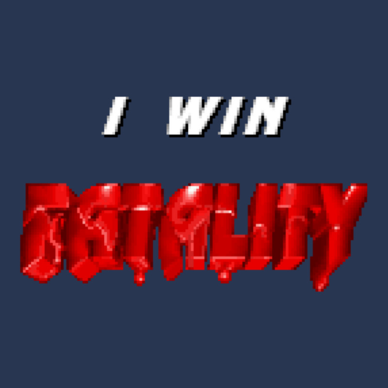 I Win Fatality 3 1 Men Denim Jacket by AlyceFlora | Artistshot