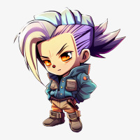 Future Trunks Cute Chibi Ladies Fitted T-shirt | Artistshot