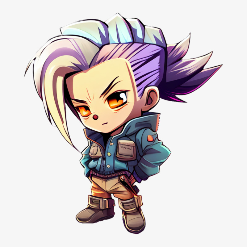 Future Trunks Cute Chibi Ladies Fitted T-Shirt by ladmanpallenb | Artistshot