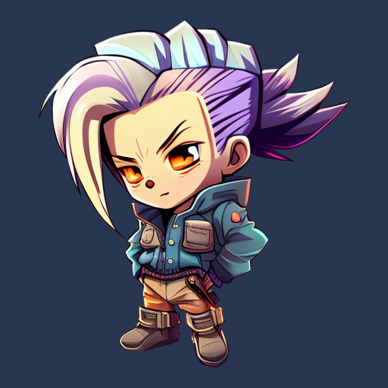 Future Trunks Cute Chibi Ladies Denim Jacket by ladmanpallenb | Artistshot