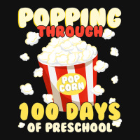 Limited Edition 100 Days Smarter Popping Through 100 Days Of Preschool Graphic T-shirt | Artistshot