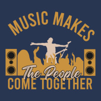 Music Makes People Come Together Vintage Ladies Denim Jacket | Artistshot