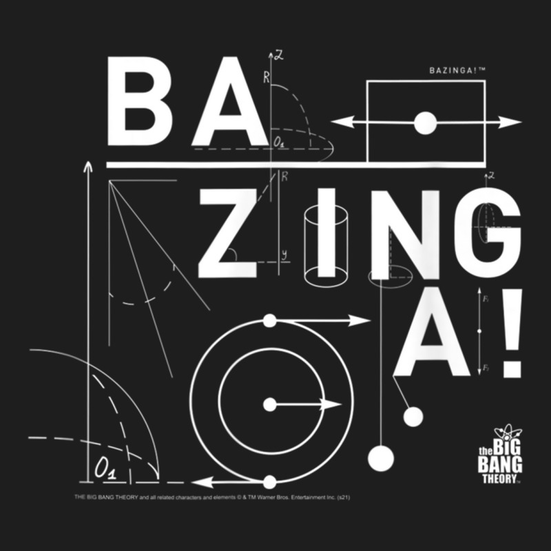 The Big Bang Theory Mathematical Bazinga! Classic T-shirt | Artistshot