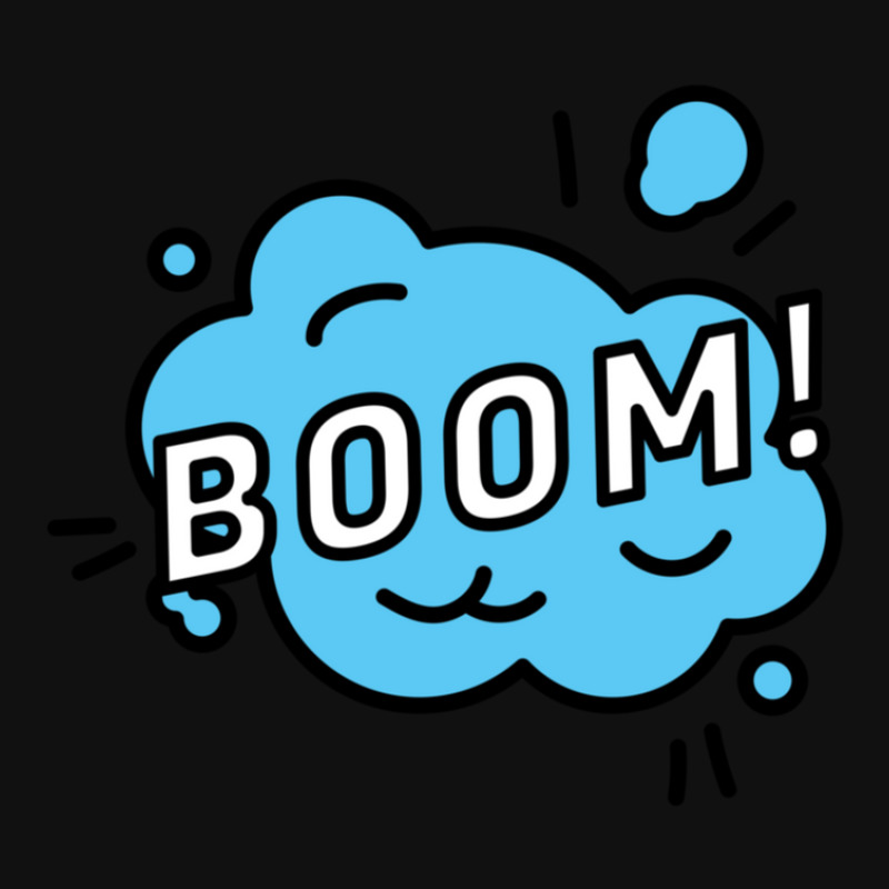 Boom Speech Bubble Graphic T-shirt | Artistshot