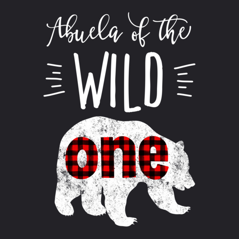 Limited Edition Abuela Of The Wild One Vintage Bear Lumberjack 1st Bir Youth Tee by Bostic Walling | Artistshot