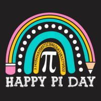 Limited Edition Happy Pi Day Rainbow Math Teacher Boys Girls Pi Day T-shirt | Artistshot