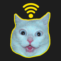 Cat Meme  Free Wifi Classic T-shirt | Artistshot