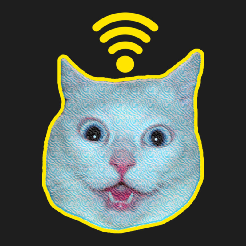 Cat Meme  Free Wifi Classic T-shirt by CAMMIGRAHAM | Artistshot