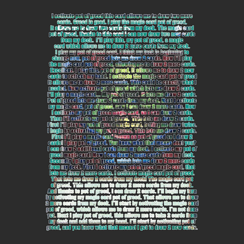 Pot Of Greed Word Art .png Exclusive T-shirt by JessicaProffitt | Artistshot