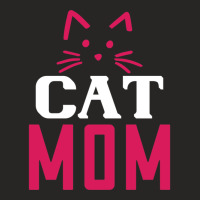 Funny Cat Mom 01 01 Ladies Fitted T-shirt | Artistshot