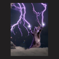 Lightning Cat T-shirt | Artistshot