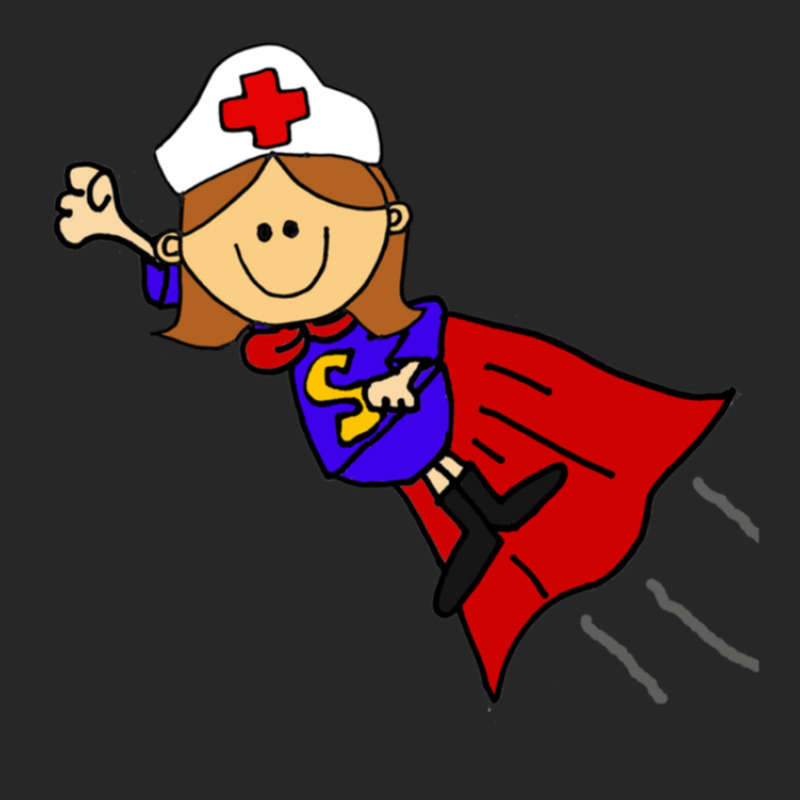 Funny Nurse Superhero With Red Cape Men's T-shirt Pajama Set | Artistshot