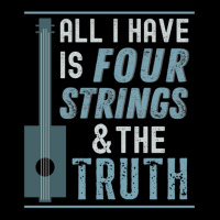 All I Have Is 4 Strings And The Truth Cigar Box Guitar Adjustable Cap | Artistshot