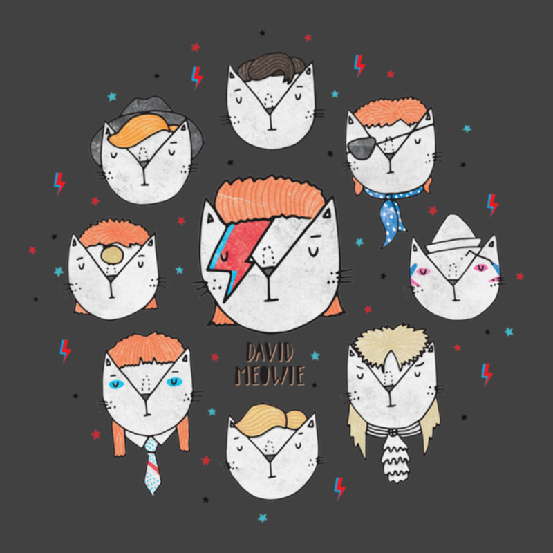 The 9 Lives Of David Meowie Vintage T-Shirt by CAMMIGRAHAM | Artistshot