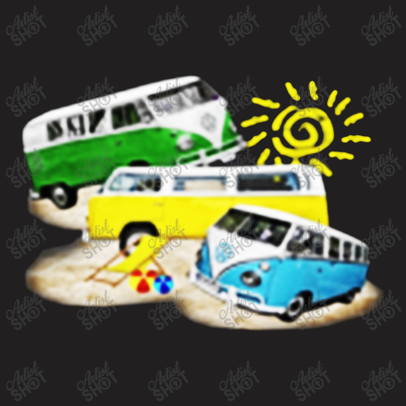 Vw Classic Beach Adventure T-shirt | Artistshot