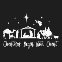 Ph Christmas Begin With Christ Costume Christmas Nativity T Shirt Classic T-shirt | Artistshot