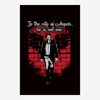 In The City Of Angels Poster 80s Scorecard Crop Tee | Artistshot