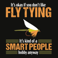 Fly Tying Funny Smart People Fishing Fish Lover Tyer Gift Scorecard Crop Tee | Artistshot