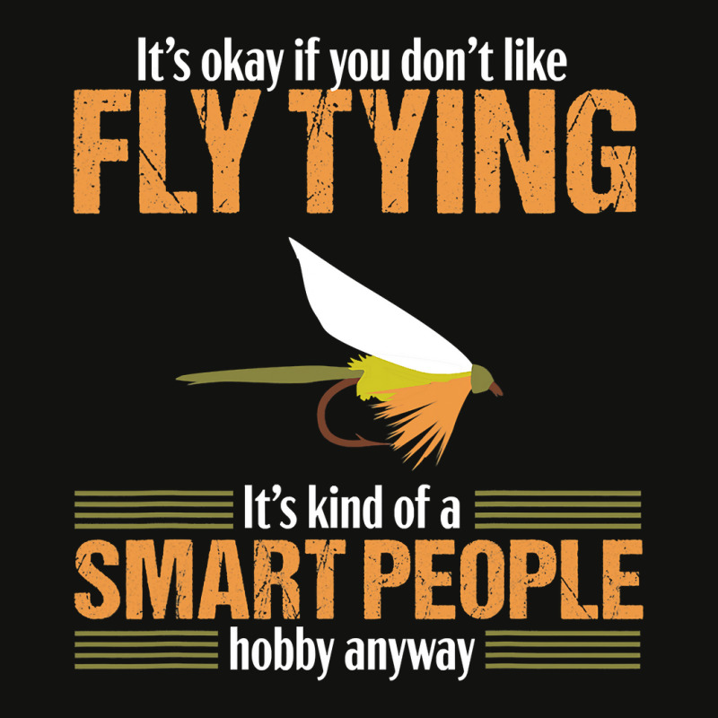 Fly Tying Funny Smart People Fishing Fish Lover Tyer Gift Scorecard Crop Tee by larrylarry | Artistshot