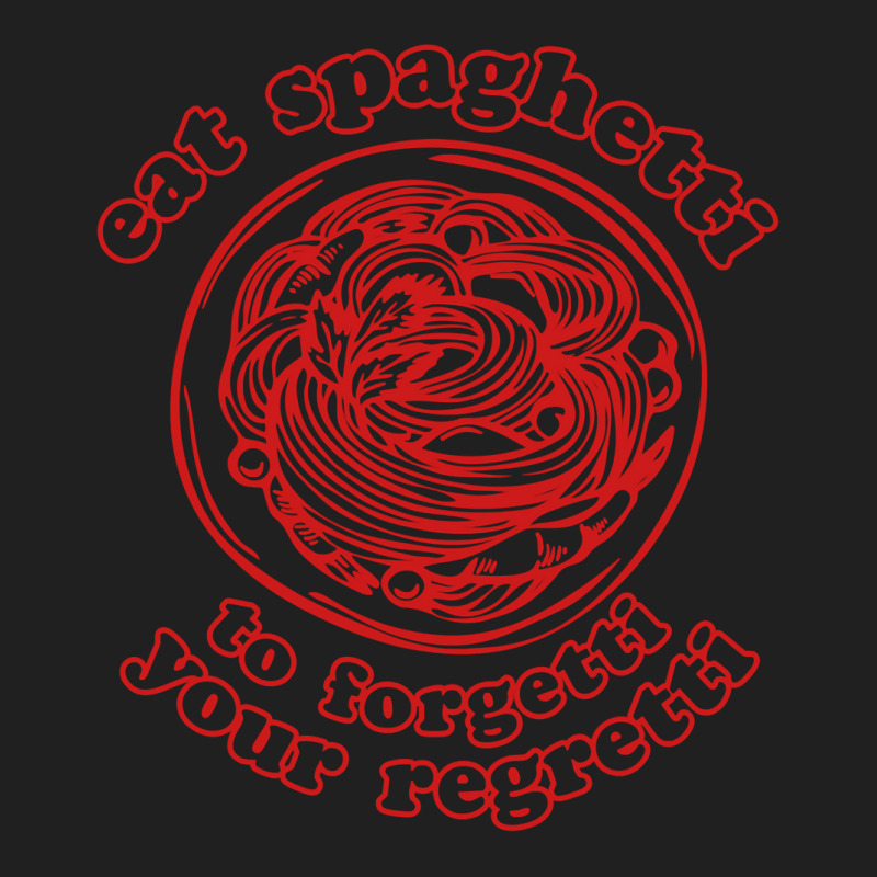 Eat Spaghetti To Forgetti Your Regretti Ladies Polo Shirt by SamAlexanderMcnutt | Artistshot